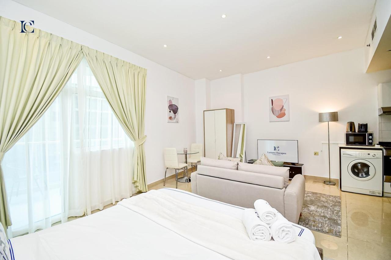 Luxury Escapes - Budget Studio With Balcony, Yacht Bay Marina Dubai Dış mekan fotoğraf